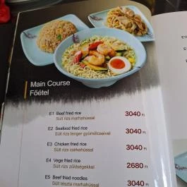 Kaiteki Sushi Restaurant Budapest - Étlap/itallap