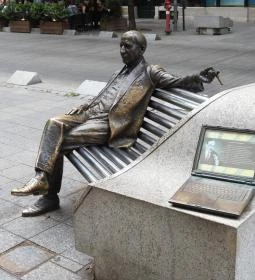 Kálmán Imre szobra