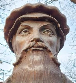 Kálvin János mellszobor