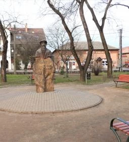 Kálvin János mellszobor