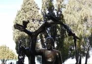 Karinthy Frigyes szobra Siófok