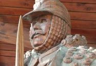 Kárpátok őre szobor Budakalász