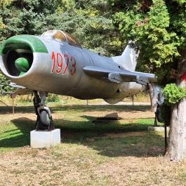 Katonai repülő múzeum Taszár - Külső kép