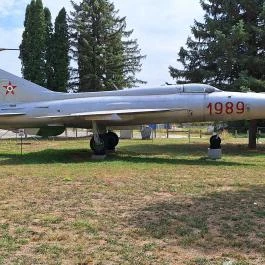 Katonai repülő múzeum Taszár - Külső kép