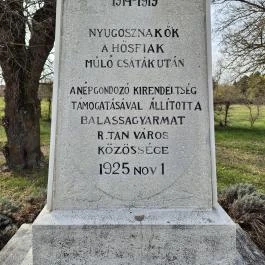 Katonatemető Balassagyarmat - Külső kép