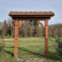 Katonatemető Balassagyarmat - Külső kép