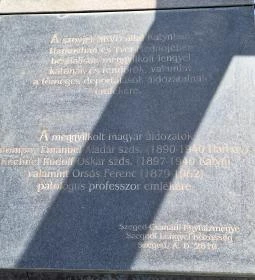 Katyni áldozatok emlékére