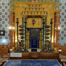 Kazinczy utcai Zsinagóga Budapest - Belső