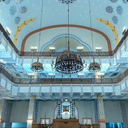 Kazinczy utcai Zsinagóga Budapest - Belső