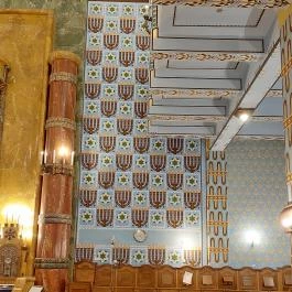 Kazinczy utcai Zsinagóga Budapest - Belső