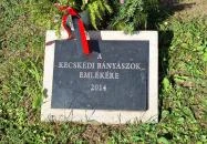 Kecskédi bányászok emlékére Kecskéd