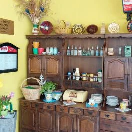 Kék Duna étterem Lipót - Belső