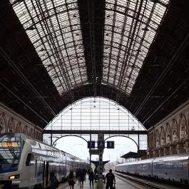 Keleti pályaudvar épülete Budapest - Belső