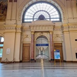 Keleti pályaudvar épülete Budapest - Belső