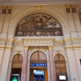 Keleti pályaudvar épülete Budapest - Belső