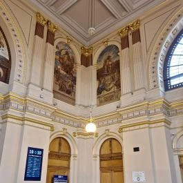 Keleti pályaudvar épülete Budapest - Belső