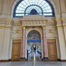 Keleti pályaudvar épülete Budapest - Belső
