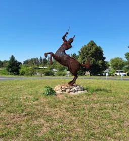 8. legjobb látnivaló: Kentaúr szobor