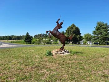 Kentaúr szobor Barcs