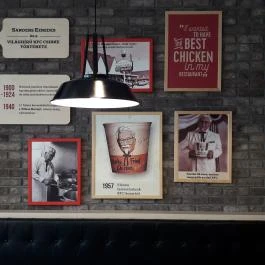 Kentucky Fried Chicken - Andor utca, Budapest - Belső