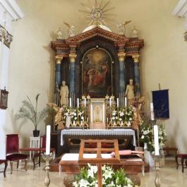 Keresztelő Szent János születése plébániatemplom Zsámbék - Belső