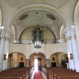 Keresztelő Szent János születése plébániatemplom Zsámbék - Belső