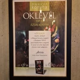 Khan Food & Bar, Budapest - Belső