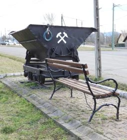 Kiállított csille, kőbányászati és kisvasúti emlékhely