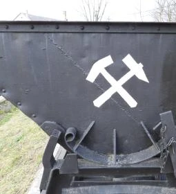 Kiállított csille, kőbányászati és kisvasúti emlékhely