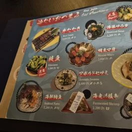Kicsi Japán - Szent István körút, Budapest - Étlap/itallap
