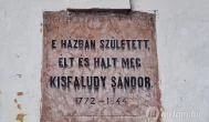 Kisfaludy Sándor Emlékház Sümeg - Egyéb