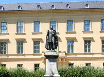 Kisfaludy Sándor szobra Balatonfüred