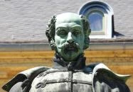 Kisfaludy Sándor szobra Balatonfüred