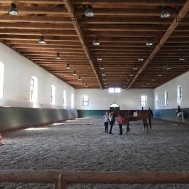 Kiskastély, Magyar Királyi Lovarda, Kisbér - Belső