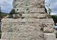 Kiss Albert emlékmű Tokaj