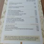 Kistücsök Étterem, Borpince & Vinotéka Balatonszemes - Étlap/itallap