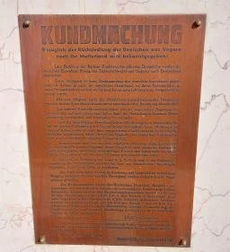 Kitelepítési emlékmű