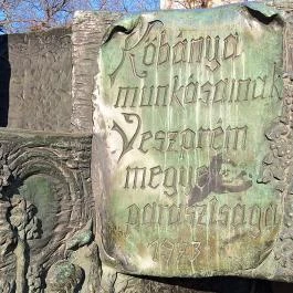 Kőbánya munkásainak szobra, Budapest - Egyéb