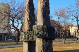 Kőbánya munkásainak szobra Budapest