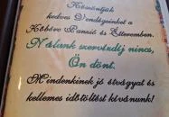 Kőbérc Étterem Bózsva