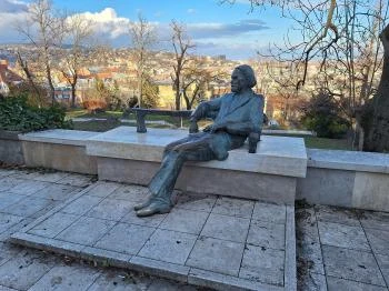 Kodály Zoltán szobra Budapest
