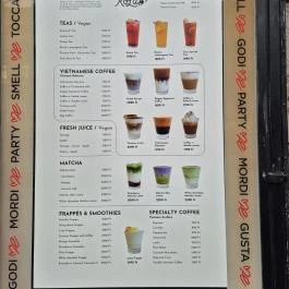 KOLAB Café - 7. kerület, Budapest - Étlap/itallap