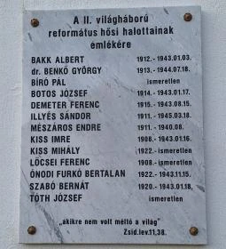 Kölcsei református templom