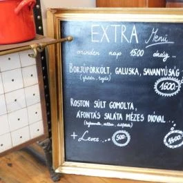 Kőleves Vendéglő Budapest - Étlap/itallap