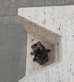 Kolodko: Anyám tyúkja miniszobor