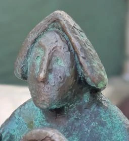 Kolodko: Aranka néni & Béla bácsi miniszobor