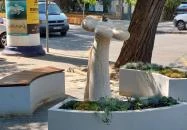 Kolodko: Aranka néni & Béla bácsi miniszobor Budapest Kolodko: Aranka néni & Béla bácsi miniszobor Budapest