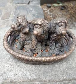 Kolodko: Egyszer volt Budán kutyavásár miniszobor