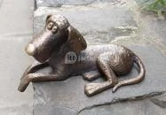 Kolodko: Egyszer volt Budán kutyavásár miniszobor Budapest