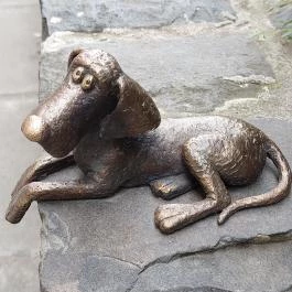 Kolodko: Egyszer volt Budán kutyavásár miniszobor Budapest - Egyéb